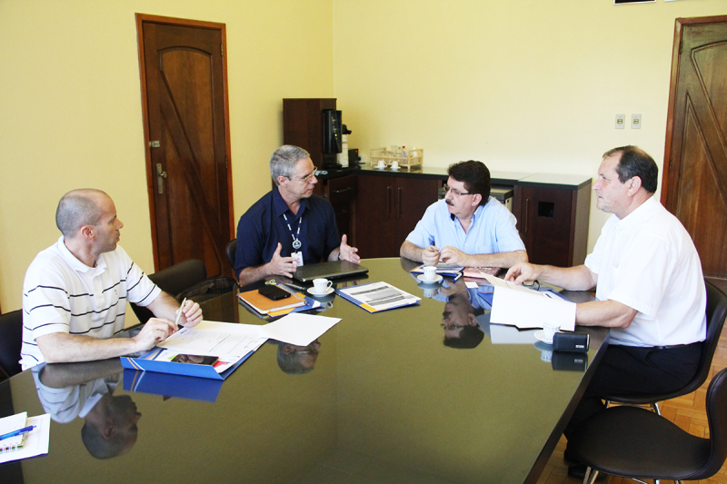 Prefeito recebe representante do Sistema Fecomércio/Senac